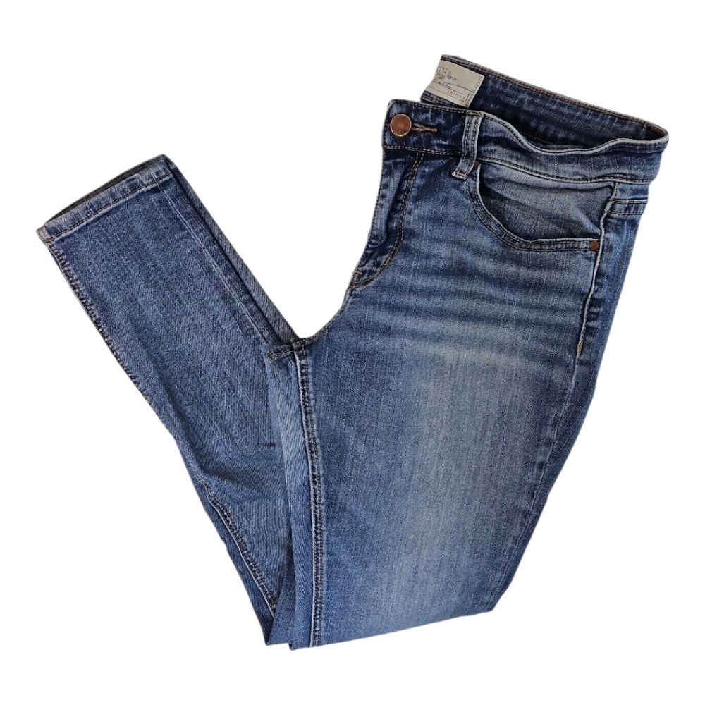 BKE Denim Gabby Skinny Jeans Style # ABK175 Med Blue Size 29R